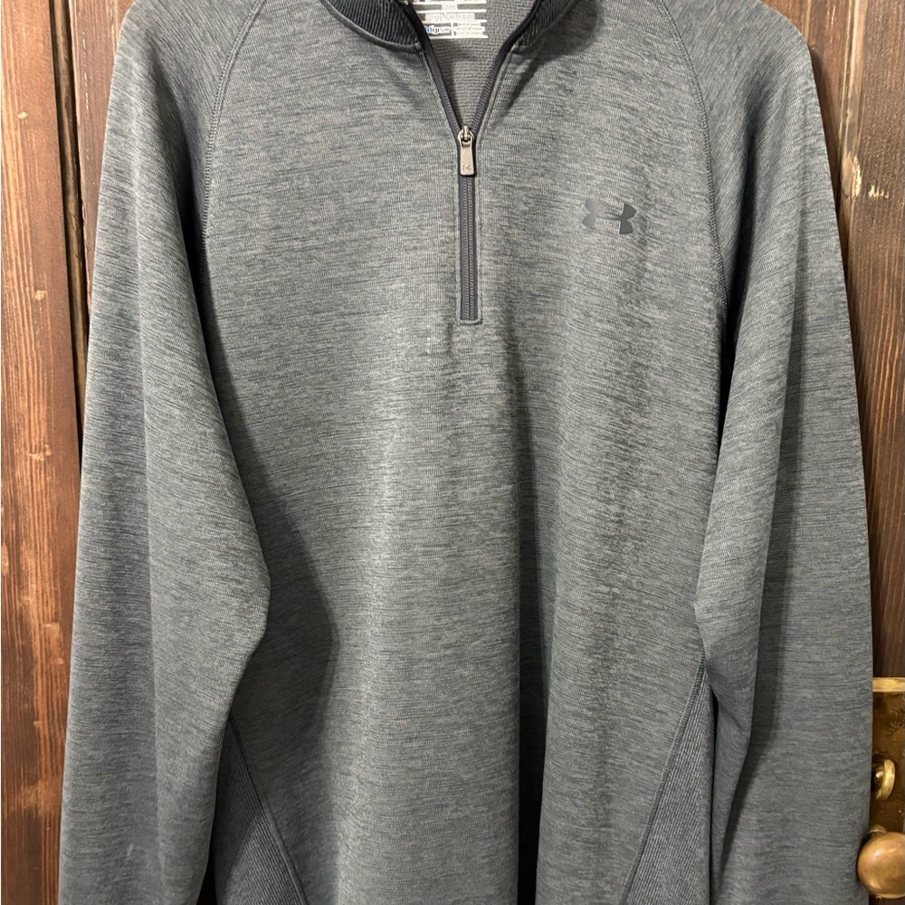 Under Armour Gray Quarter-Zip Pullover Men’s XL